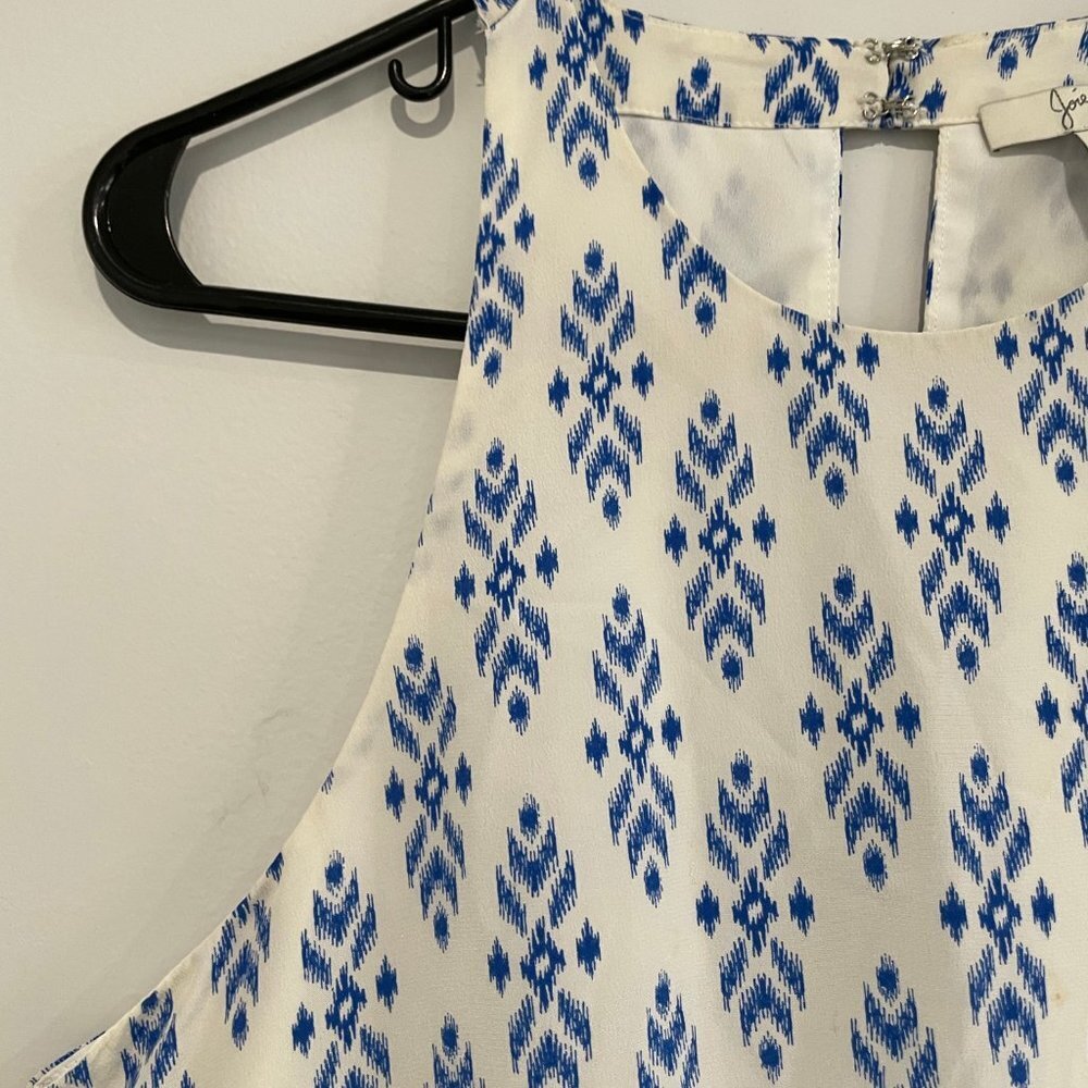 Joie Blue and White Ikat Sundress Size M - Picture 7 of 15